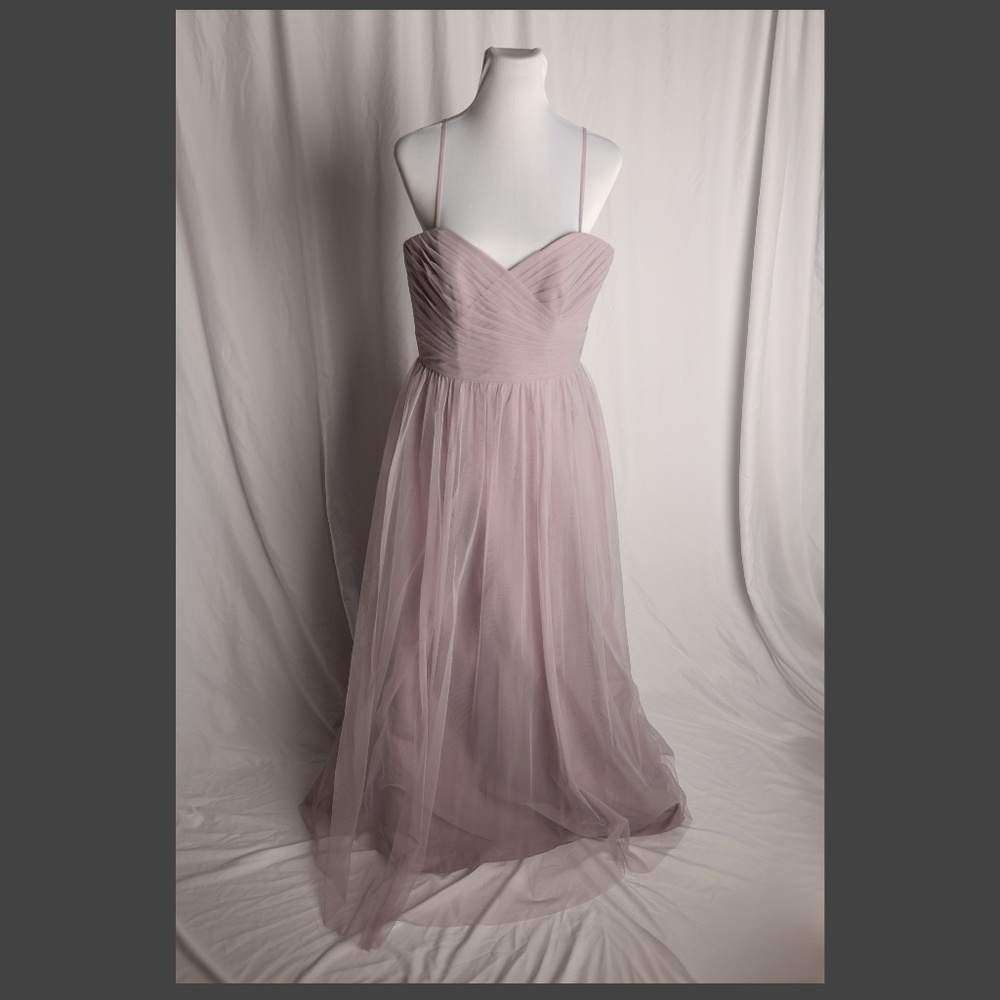 Sorella Vita 8486 Dusty Lavender Tulle dress Prom Bridesmaid Sz14 (Sz 12)